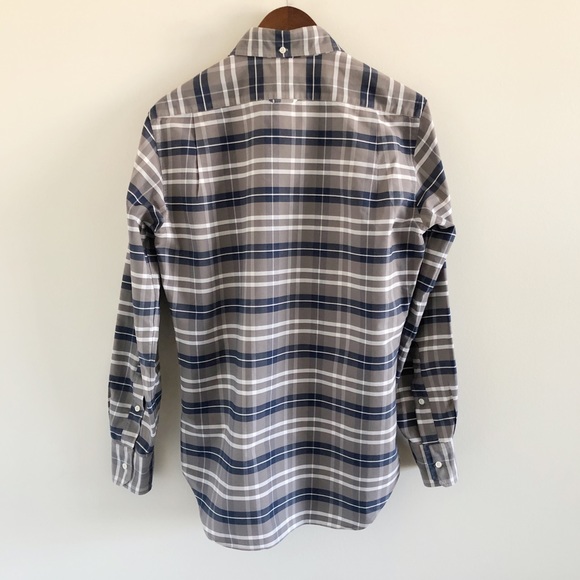Thom Browne Plaid Button Down Shirt Size 2 / Med - Picture 2 of 7